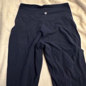 navy blue lululemon align joggers